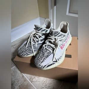 Yeezy Boost 350 (USED) Zebra 7M/8.5W